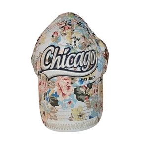 Robin Ruth Chicago Baseball‎ Cap-OS-Floral